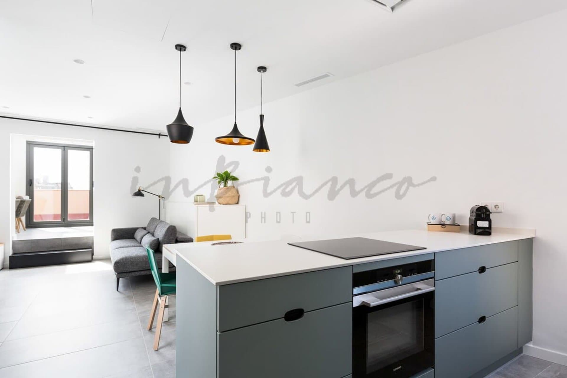 Granvia studio 9d · Studio Gran Via D 4